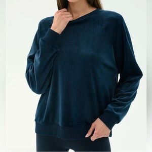 Splits59 Joy Velour Crewneck Sweatshirt